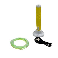 Набір для творчості 3D ручка AK 0011(Yellow) 17 см 9 трафаретів Набір для творчості 3D ручка AK 0011(Yellow) 17 см 9 трафаретів