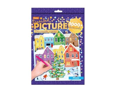 Набір для творчості діамантова мозаїка "Місто" НТ-34-04