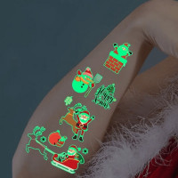 Набір тимчасових тату "Різдво №2" kids-tatto-set10-2-christmass що світяться 12 х 7 см Набір тимчасових тату "Різдво №2" kids-tatto-set10-2-christmass що світяться 12 х 7 см