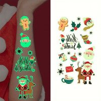 Набір тимчасових тату "Різдво №2" kids-tatto-set10-2-christmass що світяться 12 х 7 см Набір тимчасових тату "Різдво №2" kids-tatto-set10-2-christmass що світяться 12 х 7 см