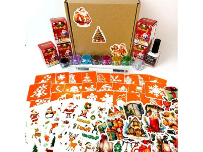 Подарунковий набір "Різдвяне диво: Чарівний Подарунок" gift-box-christmass-5kids