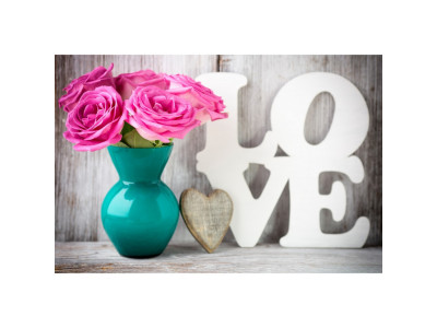 Алмазна мозаїка "LOVE" HEG87049 30х40 см