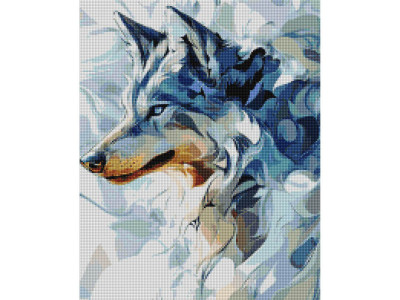 Алмазна мозаїка "Погляд вовка" DBS1271 40х50 см Алмазна мозаїка "Погляд вовка" DBS1271 40х50 см