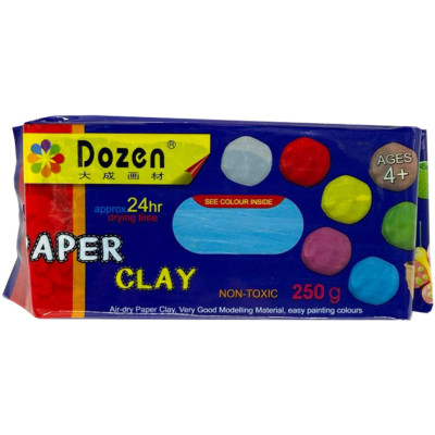 Маса для ліплення "Dozen" DSCN0670(Blue) 250 грам Маса для ліплення "Dozen" DSCN0670(Blue) 250 грам