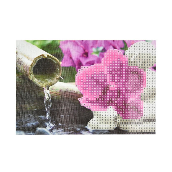 Алмазна мозаїка "Орхідея серед каміння" YAB28539 10х15 см Алмазна мозаїка "Орхідея серед каміння" YAB28539 10х15 см