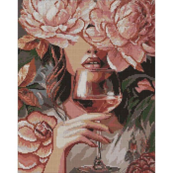Алмазна мозаїка "Портрет елегантності" ©art_selena_ua AMO20114 40х50 см Алмазна мозаїка "Портрет елегантності" ©art_selena_ua AMO20114 40х50 см