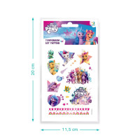 Набір дитячих тимчасових татуювань "My Little Pony" 200437 4 аркуші
