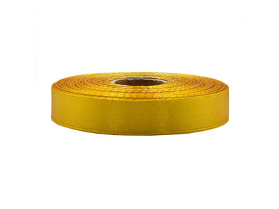 Атласна стрічка для рукоділля АБ-607 12см x 23 м Золотий