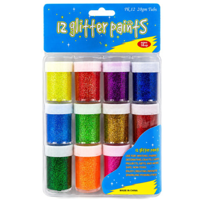 Дитячий набір декоративного клею "Glitter" DSCN9530 12 кольорів