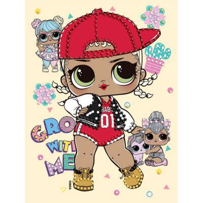 Алмазна мозаїка "L.O.L. Surprise! SWAG" AML1196 15x20 см