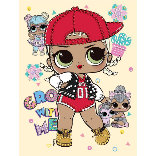 Алмазна мозаїка "L.O.L. Surprise! SWAG" AML1196 15x20 см