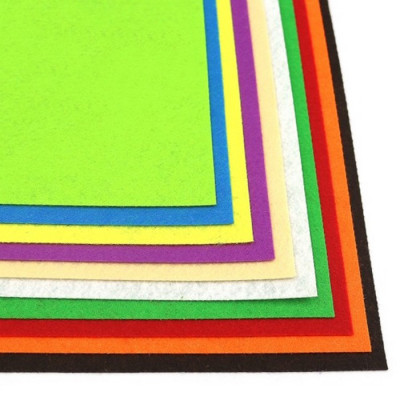 Фетрові листи для рукоділля HQ170-MIX2 12 мм А4