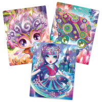 Набір для творчості Зоряні блискітки та фольга Nebulous Stars 11027 3 шаблони для декорування