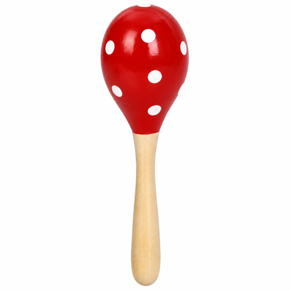 Деревяна дитяча іграшка "Маракас" MD 0029(Red) 20х6х6 см Деревяна дитяча іграшка "Маракас" MD 0029(Red) 20х6х6 см