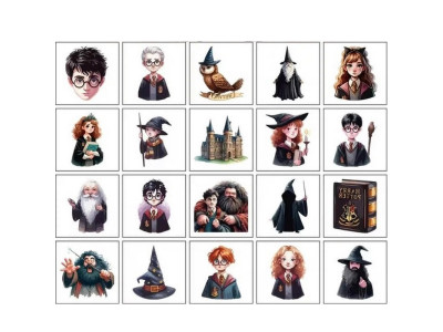 Дитячі тимчасові тату "Гаррі Поттер та інші" Potter-mini-tattoo-20 5х5 см Дитячі тимчасові тату "Гаррі Поттер та інші" Potter-mini-tattoo-20 5х5 см