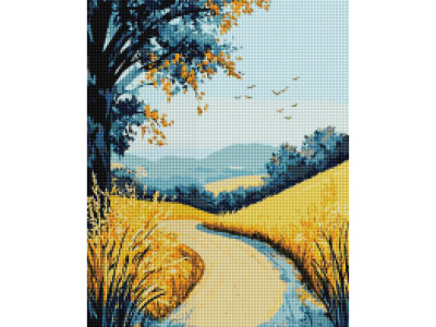 Алмазна мозаїка "Польова дорога" DBS1267 40х50 см