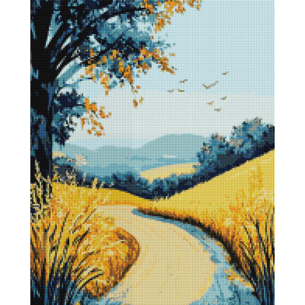 Алмазна мозаїка "Польова дорога" DBS1267 40х50 см