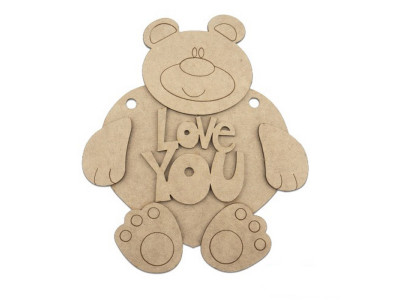 Заготовка для декорування "Love you-1" FDPO-129 Заготовка для декорування "Love you-1" FDPO-129