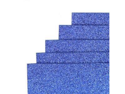 Фоаміран для творчості А4 17GLA4-022 темно-синій 17х01 мм