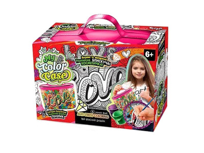 Комплект для творчості "My Color Case" COC-01-01-05U УКР Love Комплект для творчості "My Color Case" COC-01-01-05U УКР Love