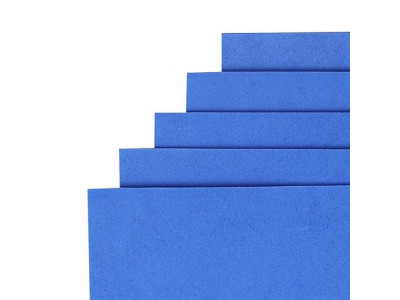 Фоаміран для творчості А4 15A4-7032 темно-синій 15 мм 10 аркушів