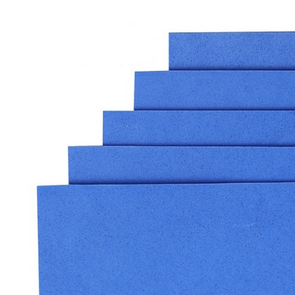 Фоаміран для творчості А4 15A4-7032 темно-синій 15 мм 10 аркушів