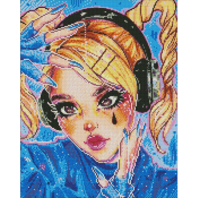 Алмазна мозаїка "Ритмічна музика" ©nila_art_art AMO7598 40х50 см Ідейка Алмазна мозаїка "Ритмічна музика" ©nila_art_art AMO7598 40х50 см Ідейка