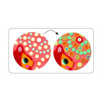 Набір для творчості Алмазна мозаїка "Білочка" DJECO DJ08897