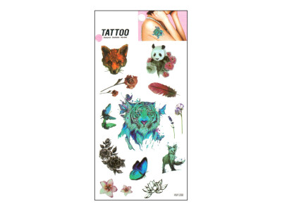 Тимчасове татуювання "Animals Tattoo" 1020-HM1288 Тимчасове татуювання "Animals Tattoo" 1020-HM1288