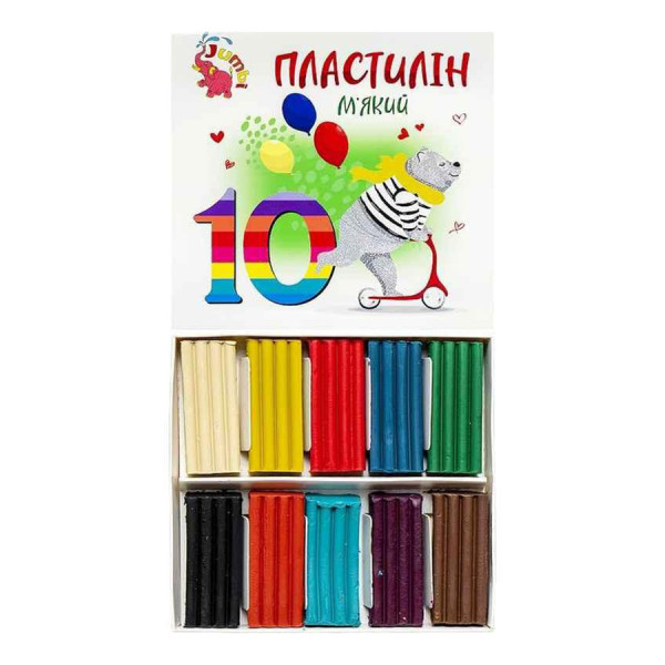 Набір для творчості Пластилін КТ 230603 10 кольорів