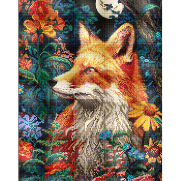 Алмазна мозаїка "Загадковий ліс під рудими лапками" AMO20255 40х50 см