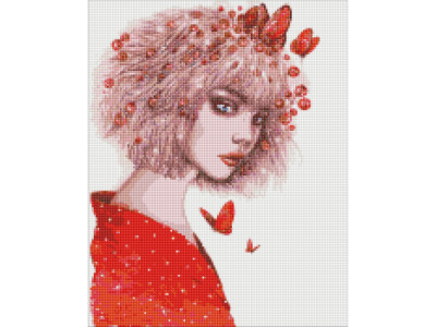 Алмазна мозаїка "Поцілунок метеликів" ©lesya_nedzelska_ar Ідейка AMO7419 40х50 см Алмазна мозаїка "Поцілунок метеликів" ©lesya_nedzelska_ar Ідейка AMO7419 40х50 см