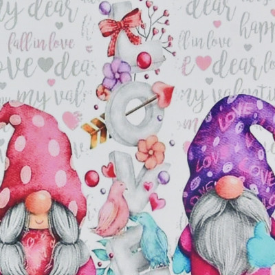 Алмазна мозаїка "Гноми кохання" HEE13837 30х30 см Алмазна мозаїка "Гноми кохання" HEE13837 30х30 см