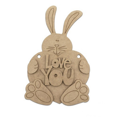 Заготовка для декорування "Love you-2" FDPO-132