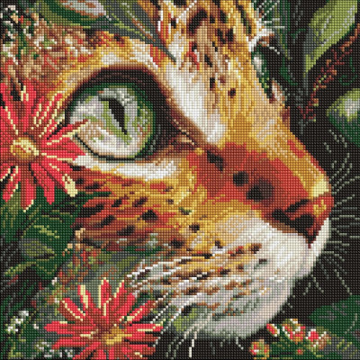 Алмазна мозаїка "Бездонні очі" ©art_selena_ua AMO8325 40х40 см