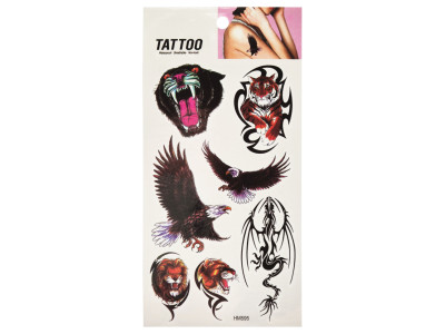 Тимчасове татуювання "Тварини та птахи Tattoo" 1020-HM595
