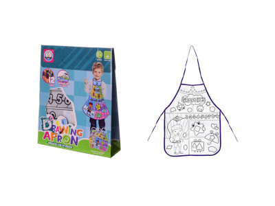 Дитячий набір для творчості "Drawing Apron" Z185-10D фломастери змиваються водою
