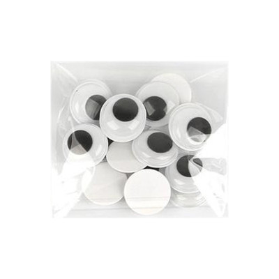 Творчий набір для аплікацій "Очі" ЕД-528 25 мм 10 грам 28 штук