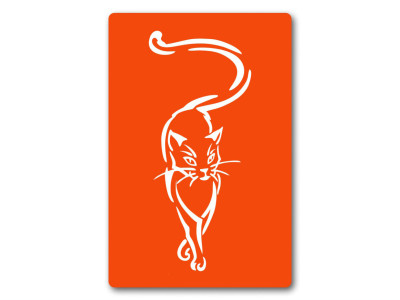 Трафарет для біо-тату Котик kx001-24*34см розмір 24х34 см Трафарет для біо-тату Котик kx001-24*34см розмір 24х34 см