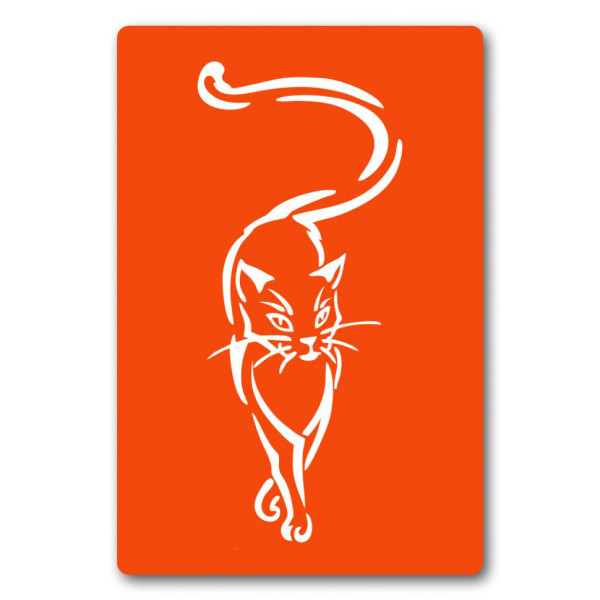 Трафарет для біо-тату Котик kx001-24*34см розмір 24х34 см Трафарет для біо-тату Котик kx001-24*34см розмір 24х34 см