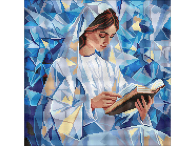 Алмазна мозаїка "Тихе чтиво" AMO8231 40х40 см