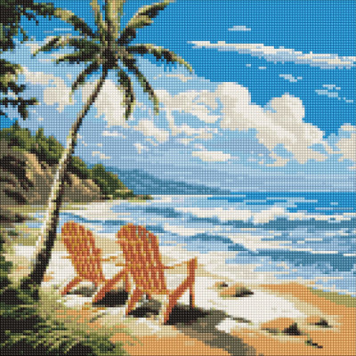 Алмазна мозаїка "Світ для закоханих" AMO7984 40х40 см