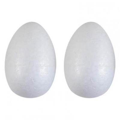 Набір пінопластових заготовок "Яйце" 740598 в наборі 2 шт 90 мм