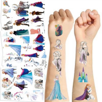 Набір тимчасових тату "Холодне серце" frozen-tattoo-mini-set-1-10 10 штук розмір 12 х 7 см