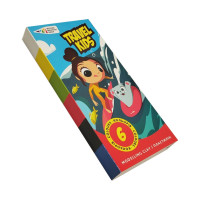 Дитячий пластилін "Travel Kids" 331008/TK восковий 6 кольорів по 12 г