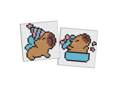 Алмазна мозаїка "Капібара святкує" AMS1164 на самоклеючій основі 9х9 см Алмазна мозаїка "Капібара святкує" AMS1164 на самоклеючій основі 9х9 см