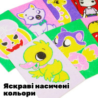 Дитячий набір для творчості картини з піску 9 в 1 KP-004 на картоні Дитячий набір для творчості картини з піску 9 в 1 KP-004 на картоні