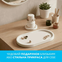 Набір для виготовлення підставок для прикрас та свічника GP-003 з гіпсу Набір для виготовлення підставок для прикрас та свічника GP-003 з гіпсу