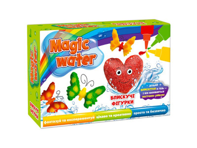 Набір для творчості "Magic water Блискучі фігурки" MV6031-05 Набір для творчості "Magic water Блискучі фігурки" MV6031-05