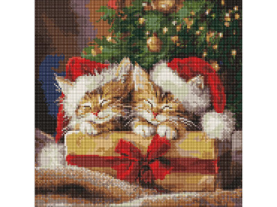 Алмазна мозаїка "Пухнасті подарунки" AMO20008 40х40 см Алмазна мозаїка "Пухнасті подарунки" AMO20008 40х40 см